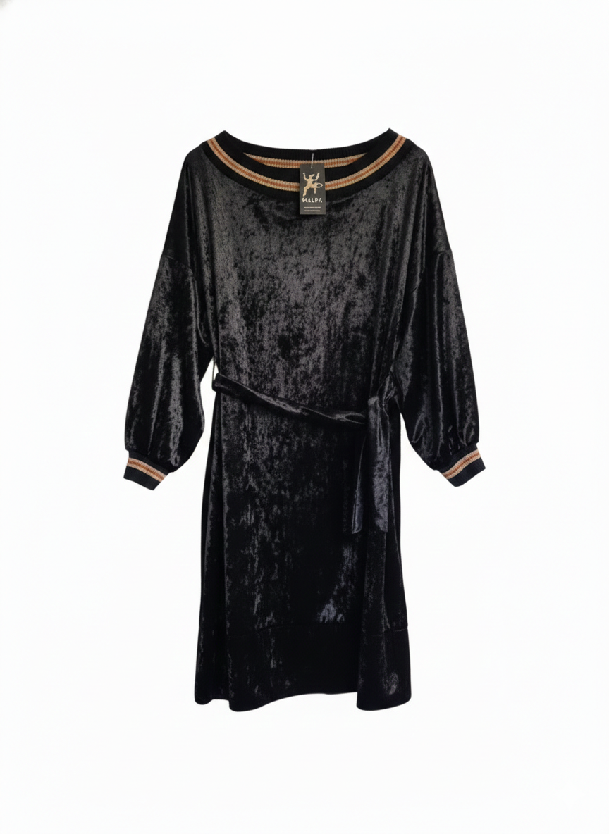 VESTIDO ÓRBITA NEGRA