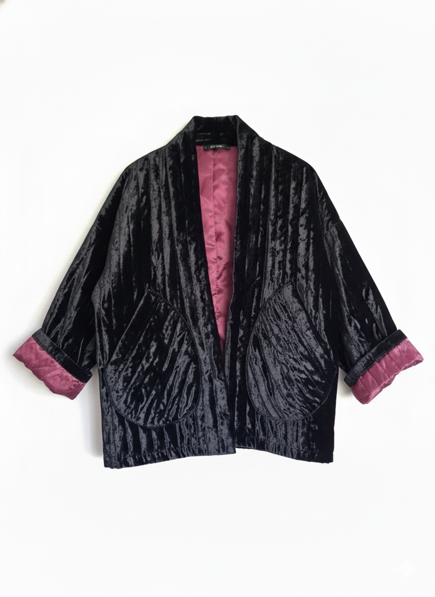 TOP KIMONO VELVET