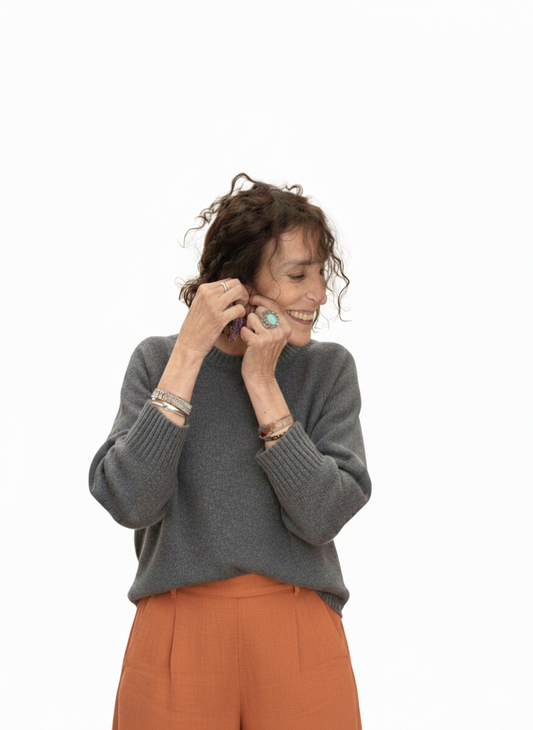 SUÉTER CLÁSICO ALPACA