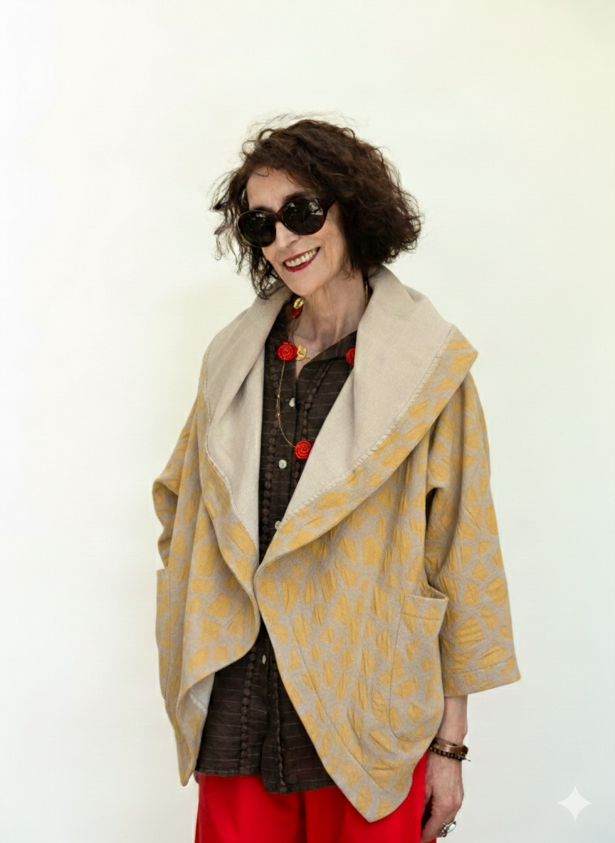 CHAQUETA TEXTURIZADA