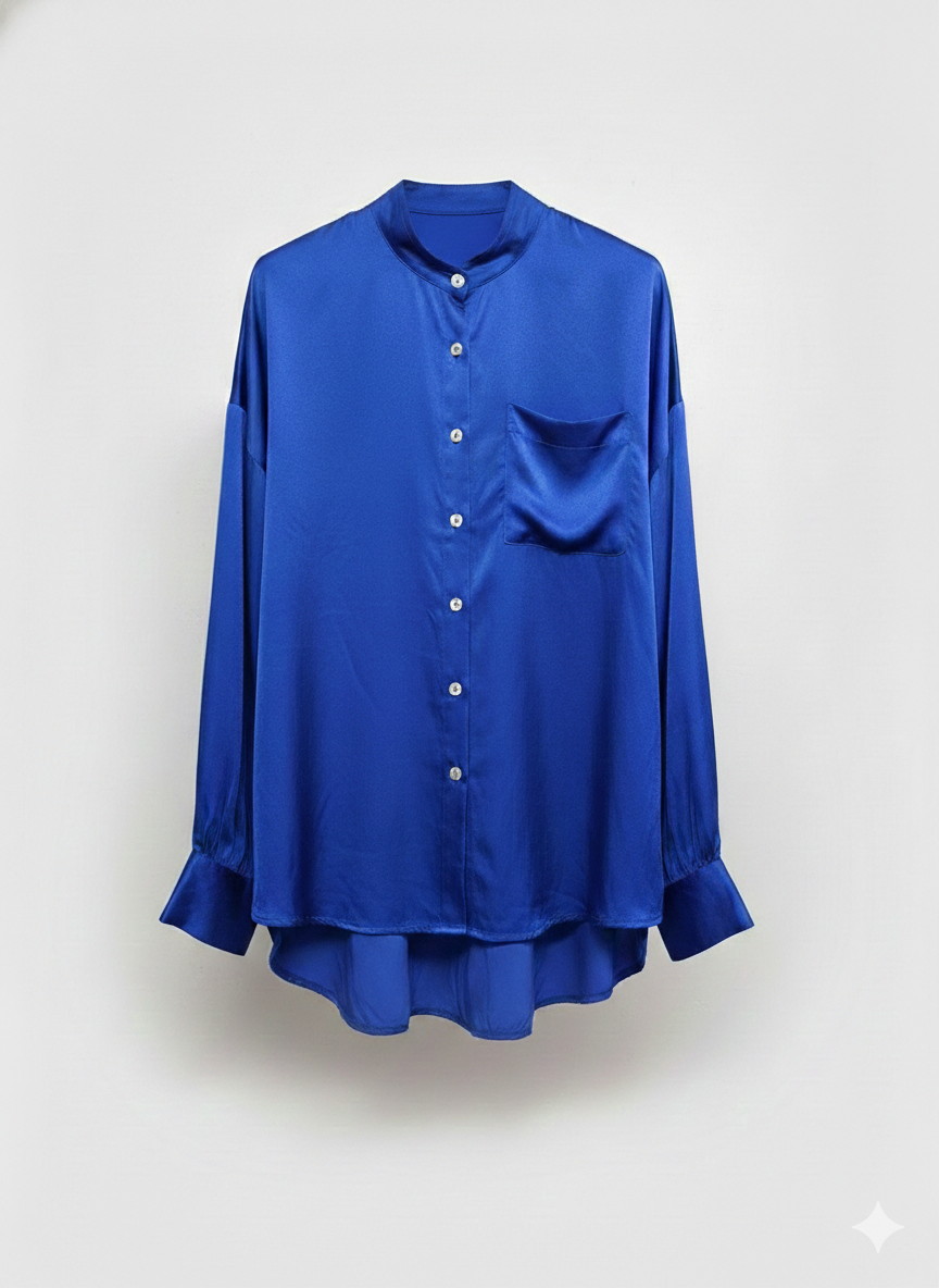 BLUSA LUXE AZUL
