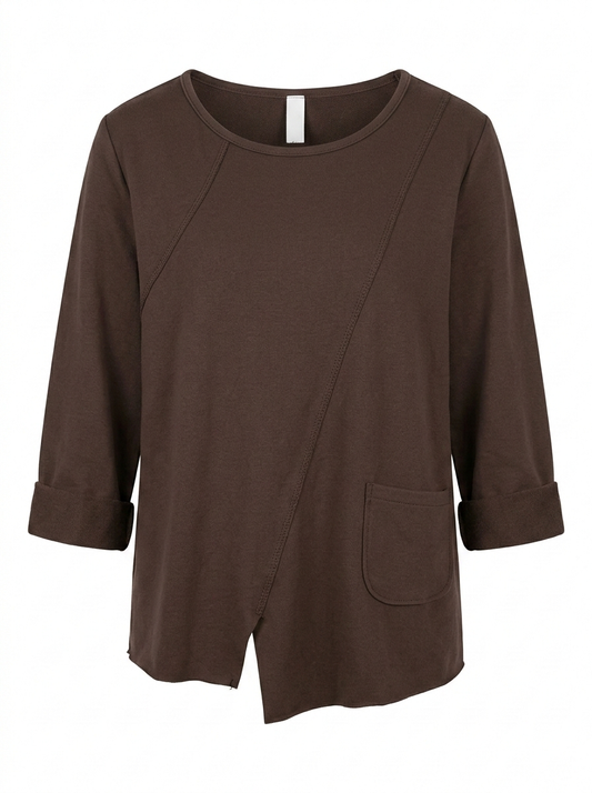 POLERA TRAZO DIAGONAL